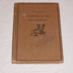 Toivo Paatola Verhoilu ja sen tarveaineet